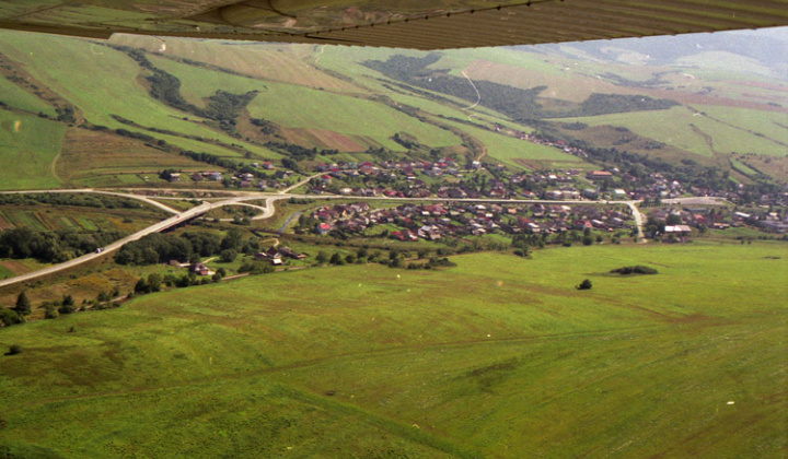 7. fotografia fotogalérie Letecké zábery obce 2006