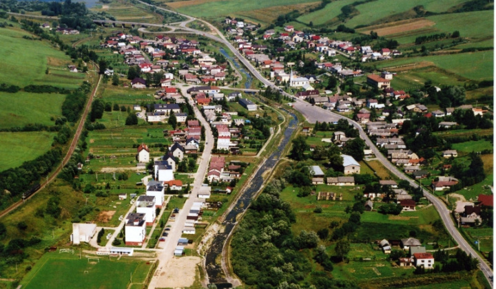 12. fotografia fotogalérie Letecké zábery obce 2006