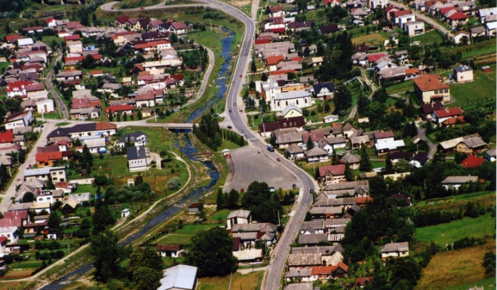 14. fotografia fotogalérie Letecké zábery obce 2006