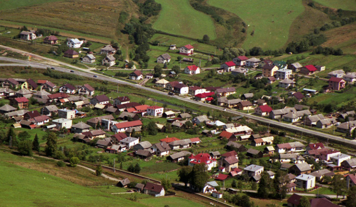 18. fotografia fotogalérie Letecké zábery obce 2006