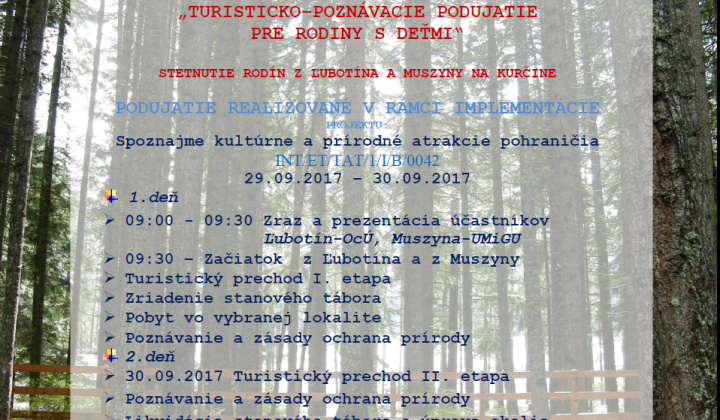 1. fotografia fotogalérie Pomoc z EÚ 2014 - 2020 / Stretnutie rodín z Ľubotína a Muszyny na Kurčíne - foto