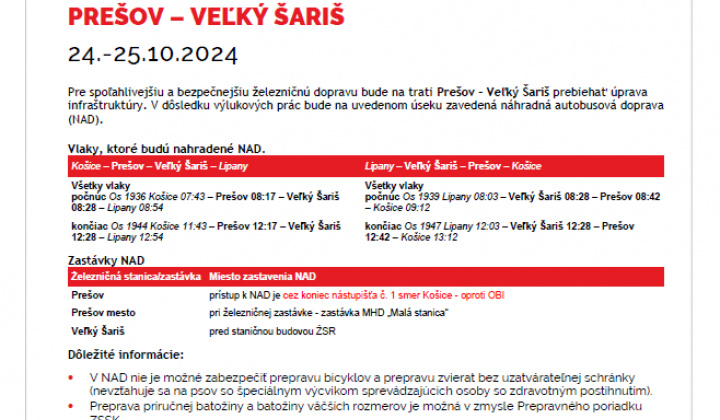 2. fotografia fotogalérie Výluky vlakov - foto