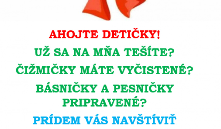 1. fotografia fotogalérie Príde k nám Mikuláš! - foto