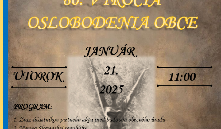 1. fotografia fotogalérie Oslavy 80. výročia oslobodenia obce - foto