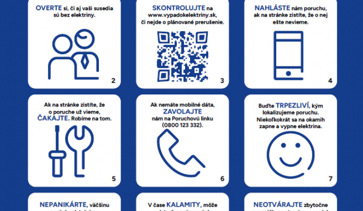 1. fotografia fotogalérie Ako postupovať pri výpadku elektriny - foto