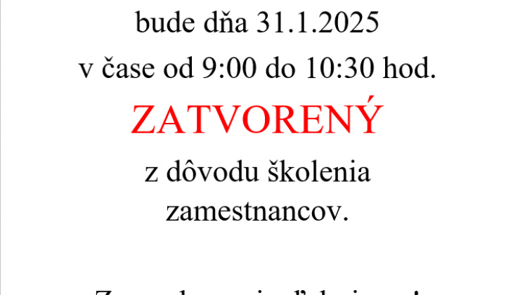 1. fotografia fotogalérie Zatvorený obecný úrad - foto