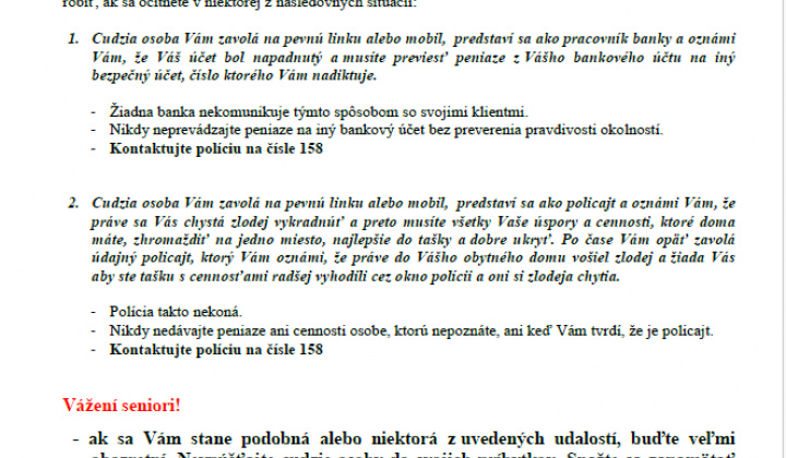 1. fotografia fotogalérie Výzva od polície - foto