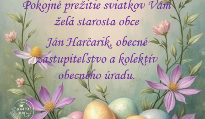 1. fotografia fotogalérie Prajeme Vám požehnanú Veľkú noc! - foto