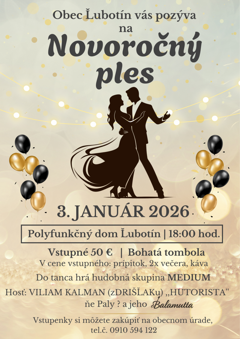 Fotka - Novoročný ples
