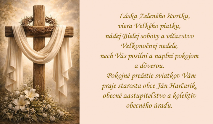 Fotka - Požehnané veľkonočné sviatky!