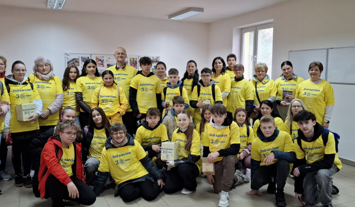 Fotka - Poďakovanie dobrovoľníkom Deň narcisov