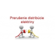 Oznámenie o prerušení distribúcie elektriny